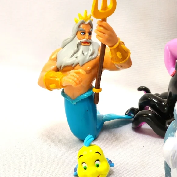 Disney Little Mermaid Toy Characters - Picture 3 of 12